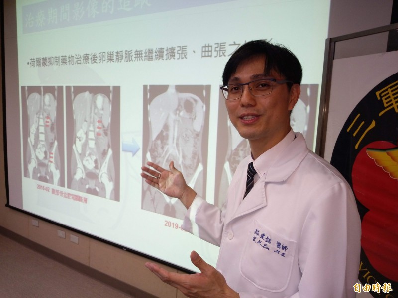 林建銘提醒,家長應多注意小孩子的發育過程,而女性腹痛多時也該就醫檢查。(記者吳亮儀攝)
