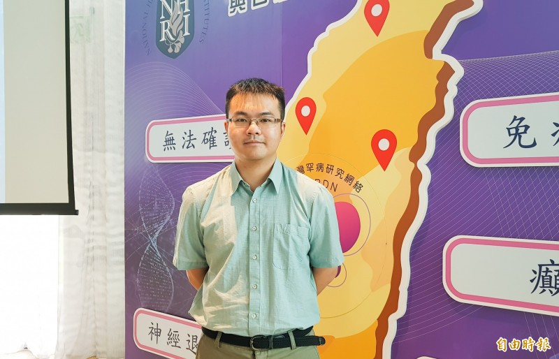 尤塞氏症候群患者黃俊榕。(記者簡惠茹攝)