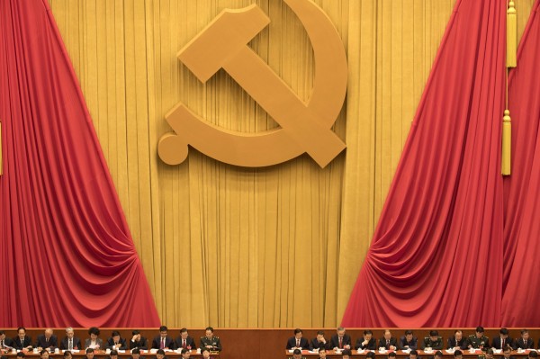 中國共產黨目前正舉行第19次全國代表大會，明（24）日上午將閉幕。（美聯社）