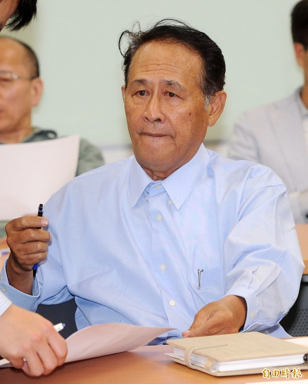 準農委會主委曹啟鴻因美豬輸台議題的發言備受矚目。(台北市攝影記者聯誼會提供)