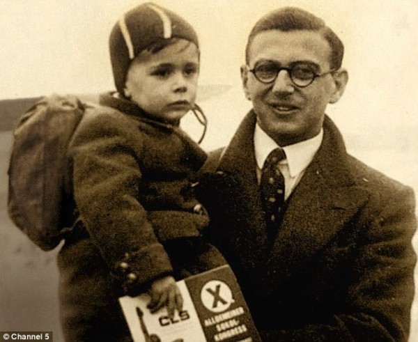 溫頓在第二次世界大戰期間，救了669個捷克猶太籍孩童的性命。（圖取自每日郵報）