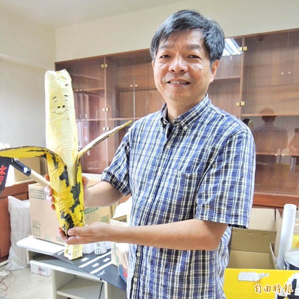 中研院史語所研究員黃銘崇表示 ,318運動大概是台灣史上第一個最色彩繽紛的社會運動。 (記者湯佳玲攝)