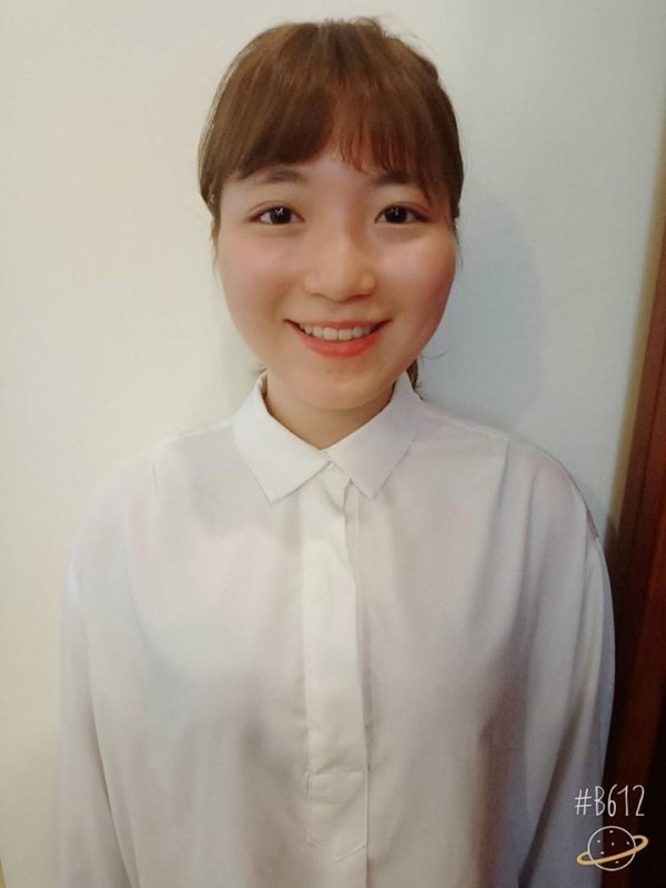 剛滿23歲的黃盈淇,今年才從中華大學餐旅管理系畢業。(圖取自黃盈淇臉書)