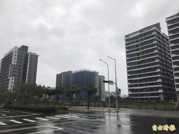 淡水待售餘屋量大。(資料照,記者葉冠妤攝)