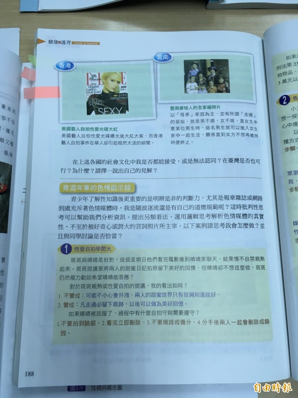 全國家長會長聯盟、花蓮縣家長會長協會等家長團體今天召開記者會，公布「全國家長性平教材不認同指數」，抨擊有些性平教材內容充滿爭議。（記者林曉雲攝）