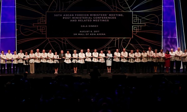 「東協暨中國外長會議」（AMM）昨在菲律賓馬尼拉落幕。（法新社）