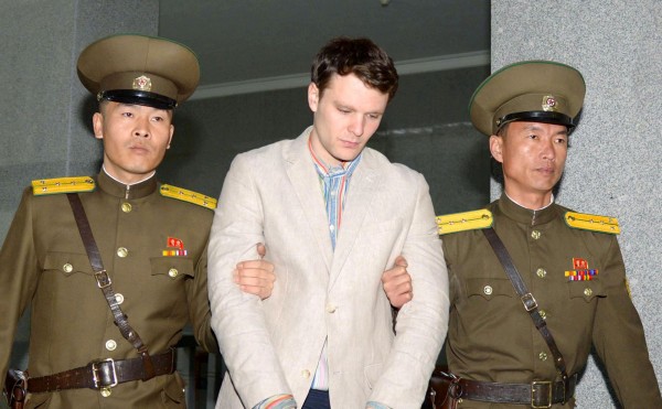 美國大學生Otto Warmbier去年爆出疑似遭北韓監禁施虐。（路透）