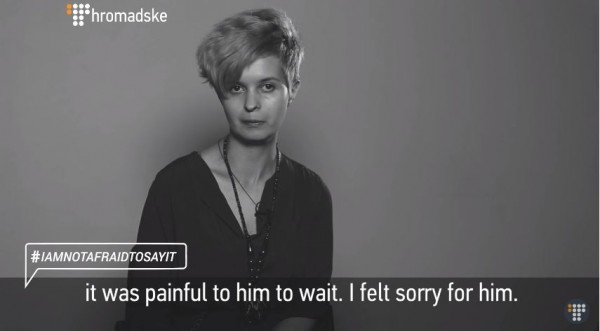 梅利尼琴(Nastya Melnychenko)於YouTube上傳自己訴說遭受性侵的過去。(圖擷取自YouTube)