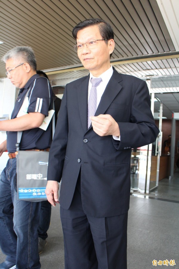 浩鼎案日前開庭,翁啟惠出庭。(記者黃捷攝)