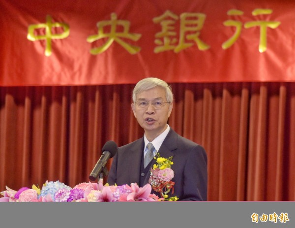 央行總裁楊金龍談匯率要企業避險(資料照)