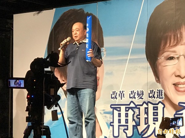 吳斯懷說,消息曝光後,就陸續湧入各團體援住,因此不會撤篷。(資料照,記者何世昌攝)