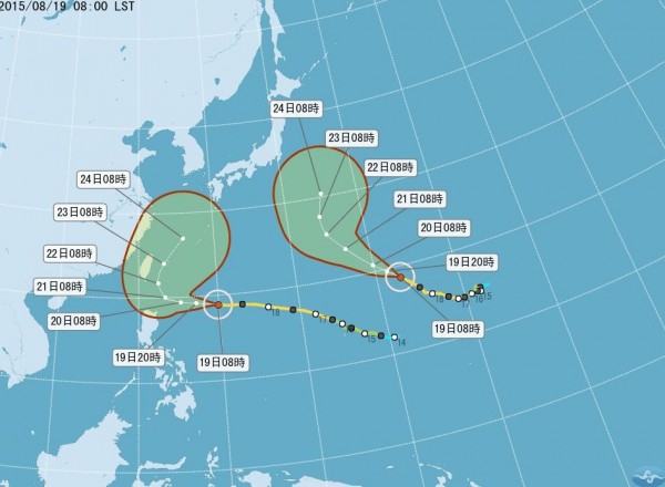 中颱「天鵝」進逼 最快明天下午發海警