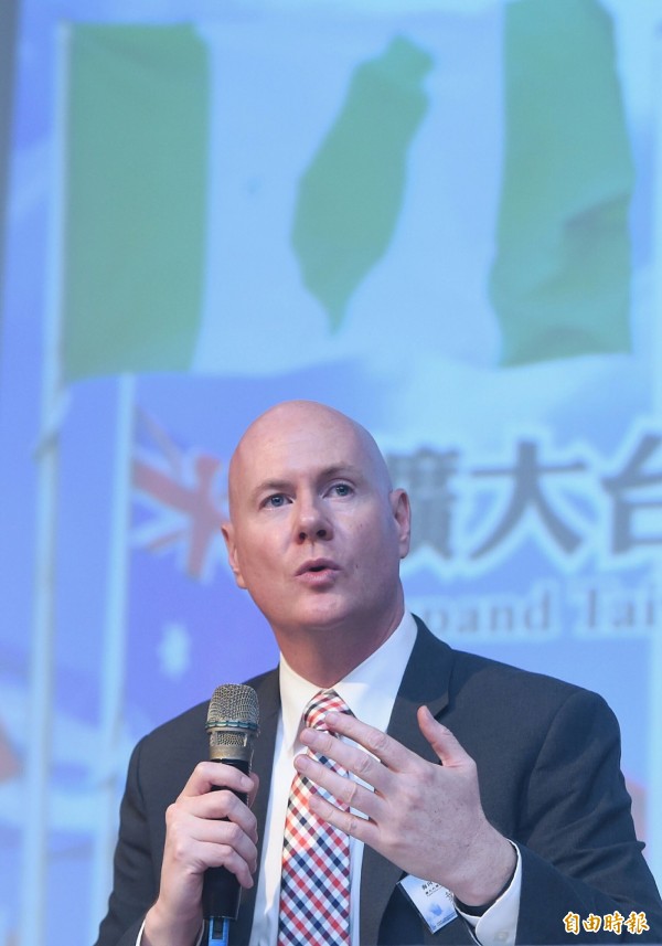 葉望輝表示,台灣尋求國際空間不應僅限於聯合國與世衛組織(WHO)。(記者廖振輝攝)