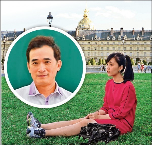 女作家林奕含(上圖,取自林奕含臉書)之死引發關注,多位民代指控補習班名師陳星(圓圖,取自網路)就是「狼師」。