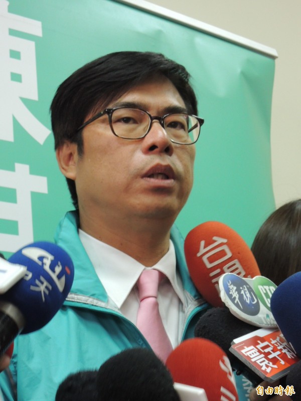 民進黨高雄市長提名人陳其邁。(資料照)