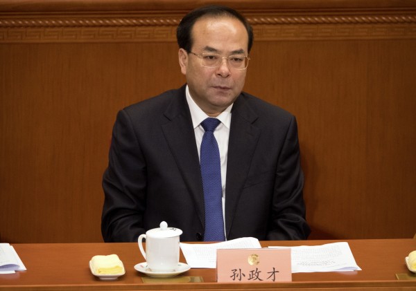 曾被視為中共第六代接班人的前中共重慶市委書記孫政才,去年7月意外落馬,最高人民檢察院偵查已終結,將被起訴。(美聯社)