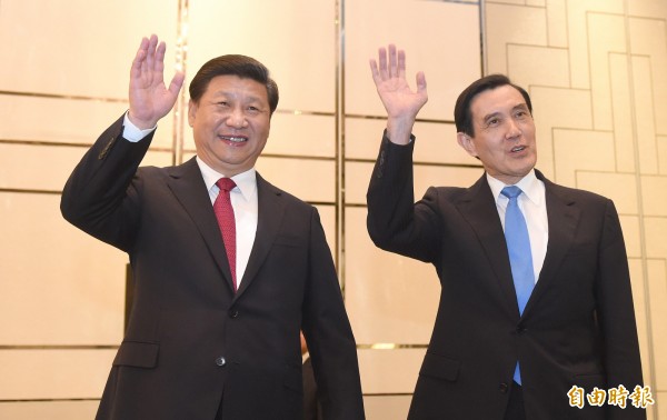 馬習會甫落幕,但馬英九究竟是否在閉門會談中提到「一中各表」爭議仍持續延燒。(資料照,特派記者劉信德新加坡攝)