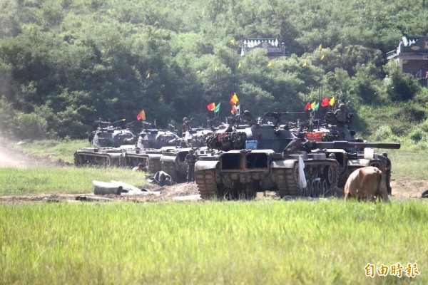 國軍長年在恆春半島各地演訓。(記者蔡宗憲攝)