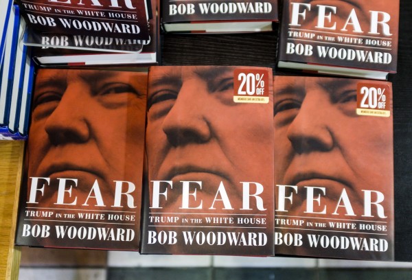 揭發水門案醜聞的記者伍華德(Bob Woodward)最近出版新書,內容提到川普曾質疑,美國為何要保護台灣。(歐新社)