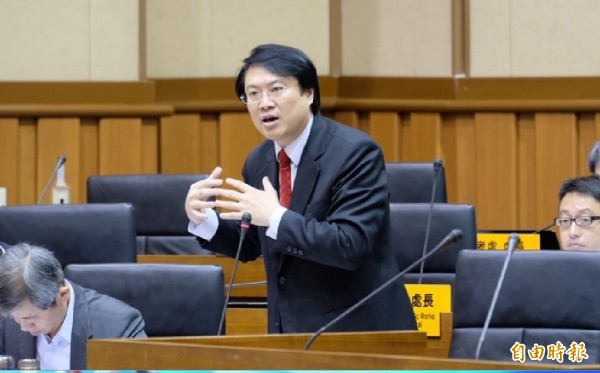 基隆市長林右昌爭取連任。(資料照)