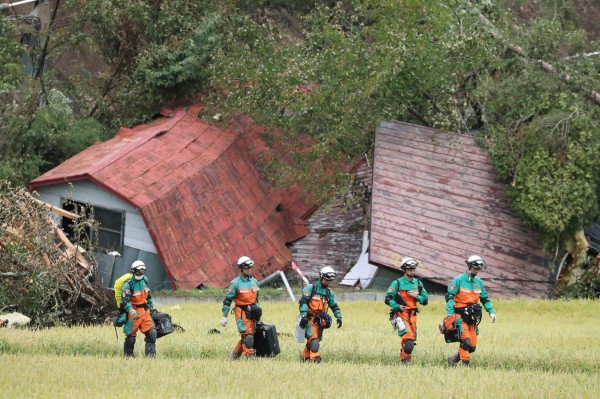 北海道地震最新死傷統計顯示,死亡人數已經增至39死,1人下落不明,超過650人受傷。(法新社)