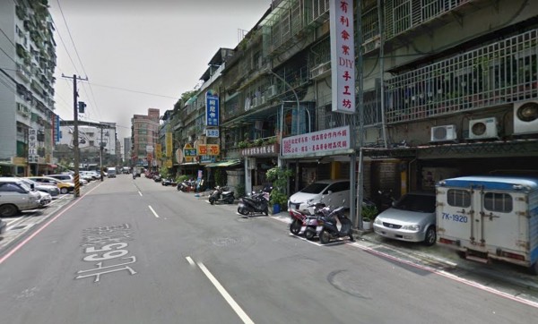 男子疑久病厭世，在後竹圍街一處防火巷上吊自殺。（圖擷自Google Map）