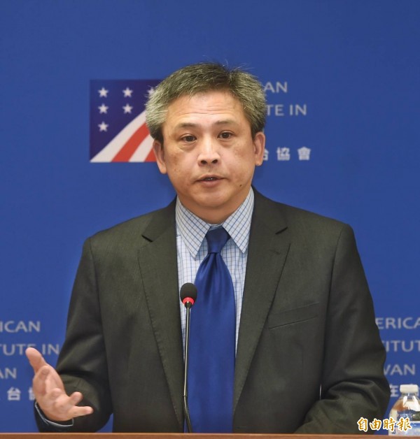 美國在台協會處長梅健華表示，當「其他經濟體」不遵照貿易遊戲規則，美國和台灣都同受其害。（記者方賓照攝）