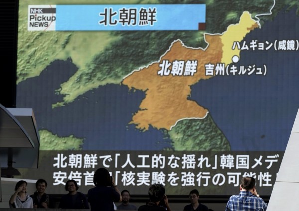 北韓本月初進行第6次核試，南韓媒體引述消息人士指出，北韓當局在核試後，禁止核試場附近的居民進出首都平壤。（美聯社）