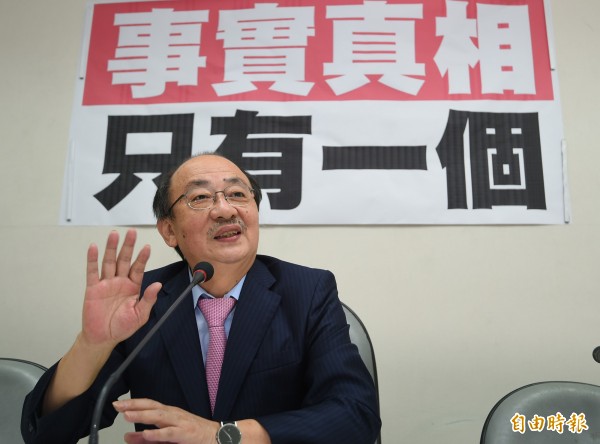 柯建銘強調,28日將會上法庭再講清楚一點,並指媒體再追問只是炒新聞,等到28日就知道。(資料照,記者張嘉明攝)