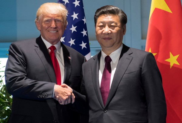 美國總統川普與中國領導人習近平,於今日電話熱線商討北韓問題。(路透)