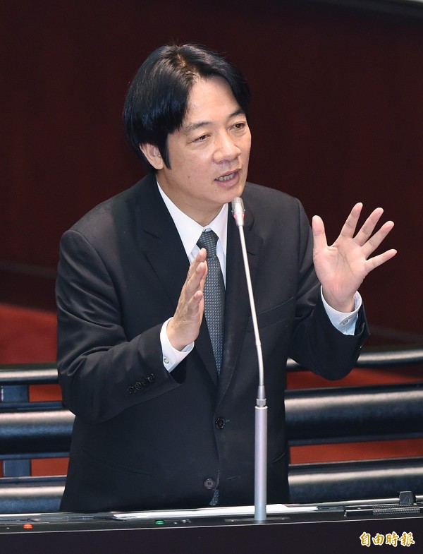 行政院長賴清德(見圖)上任超過1個月,台灣民意基金會今公布最新民調顯示,58%民眾滿意新內閣表現。(資料照,記者廖振輝攝)
