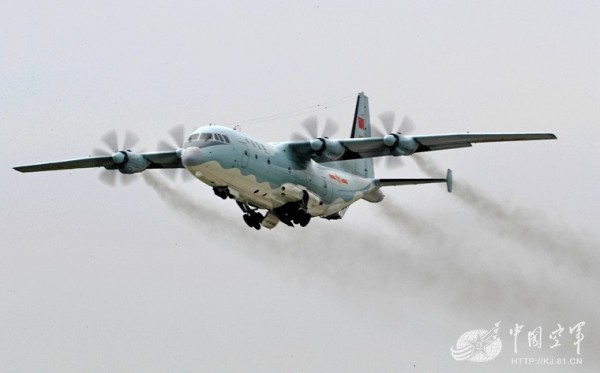 中國西部戰區空軍運-9飛機。(圖擷取自中國空軍網)
