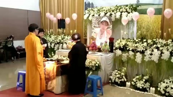 朱媽媽說，女兒並未囑託其他遺願，雙方家屬會替2人辦冥婚，讓這對愛侶到另一個世界再續前緣。（記者江志雄翻攝）