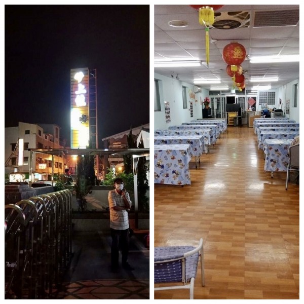 驚傳關門危機的長照中心(左),內部已空蕩蕩(右)。(擷取自屏東市民代表李漢鐘臉書)