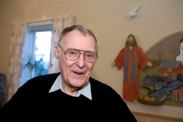 全球知名家具大廠「Ikea」的創辦人坎普拉（Ingvar Kamprad）逝世，享壽91歲。（路透）