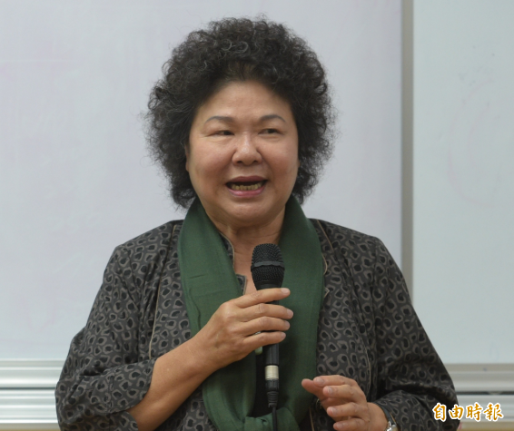 被問到有無可能披掛上陣選北市長?陳菊表示,她「尊重選對會最後的評估」。(資料照,記者張嘉明攝)