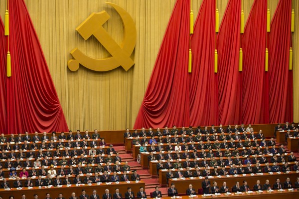 中國共產黨第19次全國代表大會今日登場，近日網路流傳前領導人毛澤東的前秘書、百歲人瑞李銳手寫的「書面發言」，他向大會建議，「要廣開言路」、「讓人民說話」。（彭博）