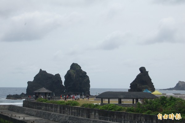 綠島示意圖。（資料照，記者黃明堂攝）