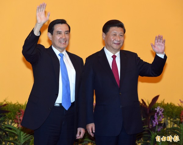 馬英九在2013年就開始推動馬習會,為了不讓消息走漏,在籌備期間也沒讓副總統吳敦義參與決策。(資料照,記者廖振輝攝)