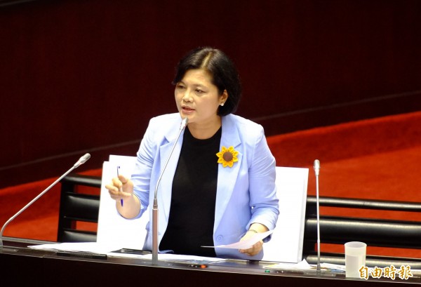 國民黨立委張麗善對婚姻平權修法持反對立場。(資料照,記者王藝菘攝)