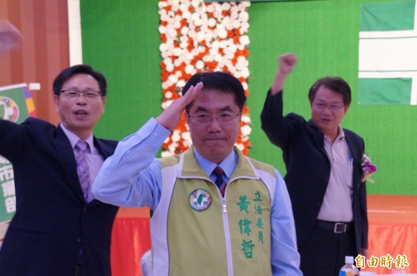本報民調顯示,台南市長選舉,民進黨參選人黃偉哲以40.6%支持度,領先其他參選人。(資料照)