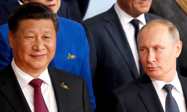 外媒指出,俄羅斯總統普廷得到了中共菁英才能享受到免受公共批評的待遇,自上週起,普廷被中國列為不得在網路公開批評的人物。(歐新社)