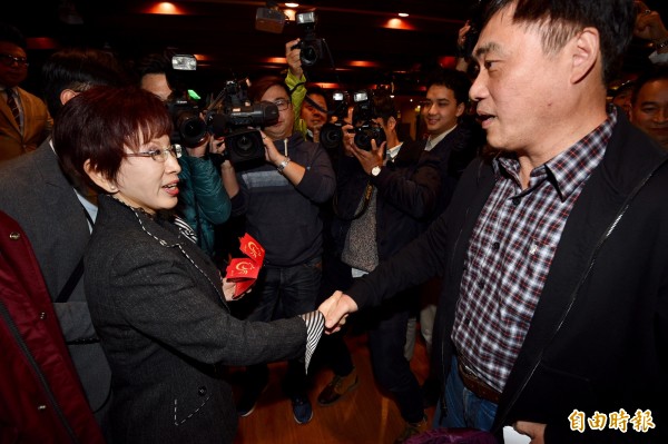郝龍斌要求公平的選舉。(資料照,記者羅沛德攝)