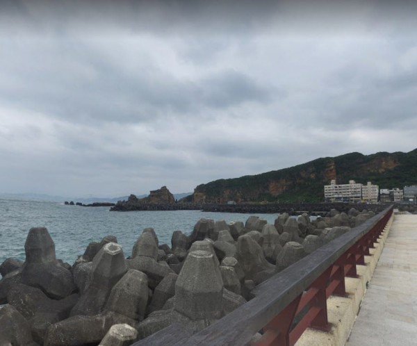 野柳地質公園周邊海岸線，非發現浮屍地點。（擷取自GoogleMap）