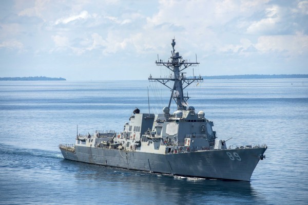 美國海軍DDG-89軍艦。(擷取自美國海軍官網)