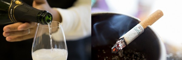 有最新研究指出,高溫熱茶恐導癮君子與嗜酒成性者罹患食道癌風險加倍,研究發表於美國「內科醫學年鑑」。(彭博,合成圖)