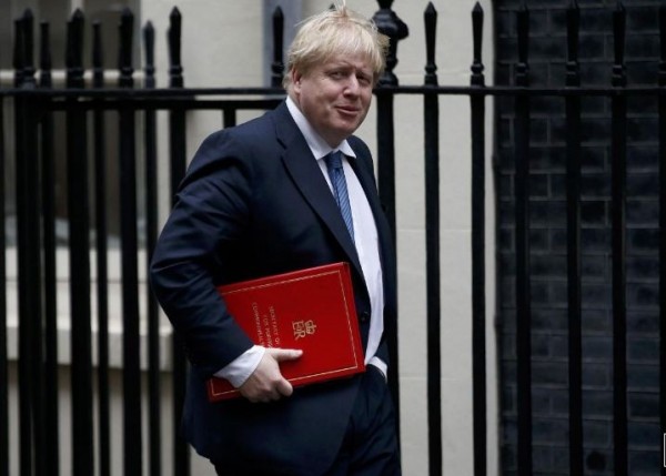 英國外交部長鮑里斯。（路透）