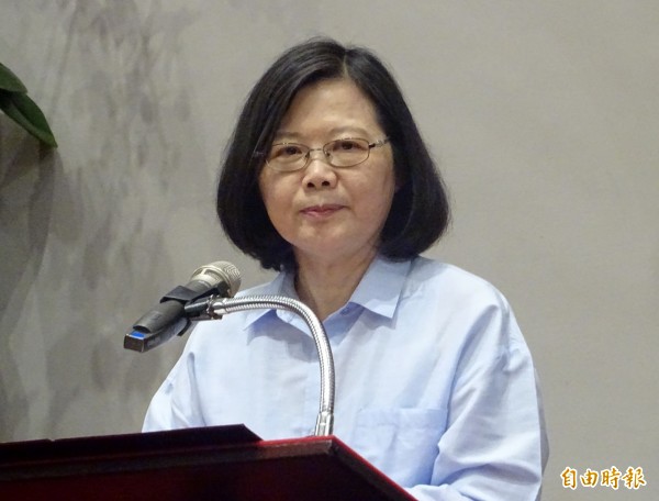 民進黨主席蔡英文將在全代會中呼籲民進黨展開新論述,並啟動憲改。(資料照,記者李欣芳攝)