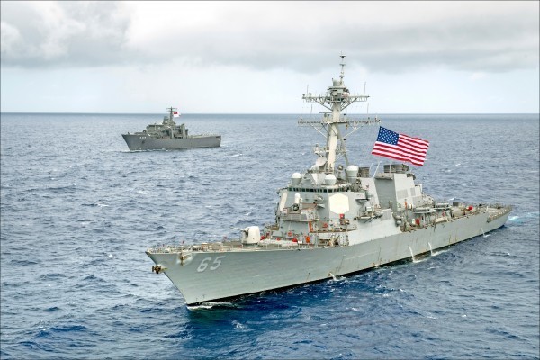 美國海軍DDG 65軍艦。（取自美國海軍官網）