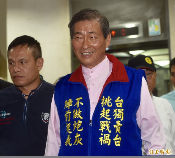 統促黨花蓮文宣組長黃曉恩今早在花蓮網路社群網站,以「貪污無罪、為善有罪」為主題幫張安樂澄清。(資料照)